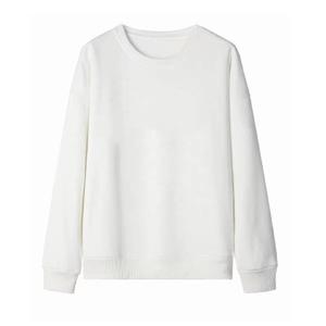 Sweat-shirt 100% coton pour hommes | col rond couleur unie impression numérique style pull pour la saison de printemps - Product Image 1