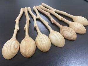 Cuchara de cubiertos de madera respetuosa con el medio ambiente para una vida sostenible - Product Image 6