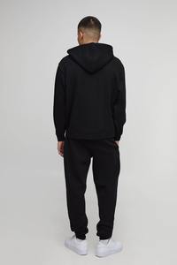 Pantalons de survêtement pour hommes de style streetwear OEM, poids lourd, unisexe, coton épais, pantalon d'hiver, thermique, isolé, taille haute, joggers - Product Image 3