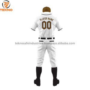 Uniformes de béisbol y softball hechos a medida de alta calidad, novedad, fabricación de poliéster 100%, a la venta, servicio OEM - Product Image 4