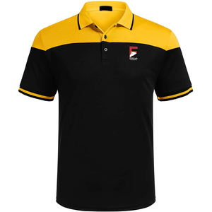 Fizzan International, camisetas de polo con estampado personalizado para hombre, patrón sólido bordado, manga corta, estilo informal, algodón liso - Product Image 6