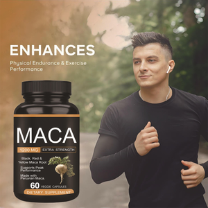 Capsules de Maca Prêtes à l'Exportation, Force Maximale, Soutien Quotidien pour l'Énergie, la Concentration, l'Endurance et la Vitalité pour Adultes au Meilleur Prix - Product Image 4