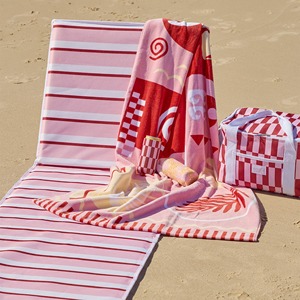 Tumbona <span class=keywords><strong>de</strong></span> <span class=keywords><strong>Playa</strong></span> Plegable Portátil Personalizada <span class=keywords><strong>con</strong></span> Rayas Rosas, <span class=keywords><strong>de</strong></span> Acero, Plegable, Ajustable, Acolchada, <span class=keywords><strong>con</strong></span> Bolsa <span class=keywords><strong>con</strong></span> Cierre, para la Piscina - Product Image 1