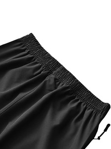 Shorts en maille respirante à séchage rapide, couleur unie, confortables, avec logo frontal, anti-UV, pour hommes, vêtements de sport décontractés, faible MOQ, prix abordable - Product Image 5
