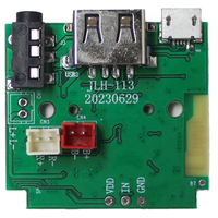 Module audio Bluetooth 5.0 pour voiture, décodeur MP3 avec radio FM, prise en charge WAV, format carte, pour véhicules