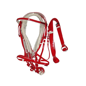 Brida de Cuero de Lujo para Caballo con Martingala |   Diseño Occidental |   Duradero y Cómodo |   Equipo Ecuestre Premium |   Conjunto de Equipo de Equitación - Product Image 1