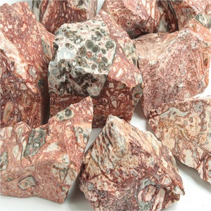 Cristal professionnel de jaspe léopard non poli pour la guérison du Reiki Pierre sculptée Feng Shui Agate brute Pierres précieuses Pierre Artisanat - Product Image 2