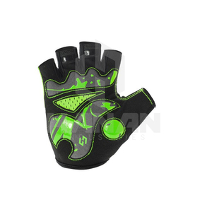 Nuevo diseño de guantes de bicicleta con pantalla táctil de medio dedo, malla que absorbe el sudor, fuerte agarre antideslizante, personalizable para el ciclismo diario de invierno - Product Image 2