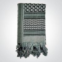 Pañuelo Triangular Unisex de Algodón con Diseño de Espiga, Camuflaje y Patrón Sólido, Cálido para Invierno, Uso Diario al Aire Libre, Estilo Shemagh de Oriente Medio
