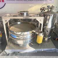 Machine de tamisage vibratoire à ultrasons CE pour le tamisage fin des poudres de titane, d'aluminium et de métaux, anti-éblouissement