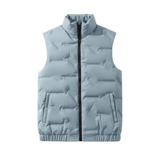 OEM personnalisé hommes décontracté matelassé polaire à capuche gilet chaud doudoune pour hiver Streetwear avec des conceptions personnalisées - Product Image 5