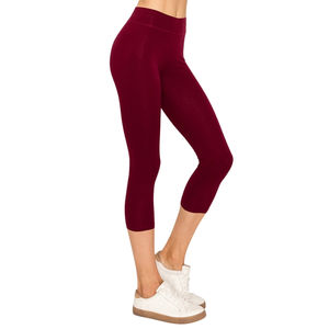 Taille haute tricoté femmes Leggings Fitness Gym entraînement course vêtements de sport extensible doux à la mode confortable - Product Image 1