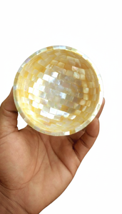 Tazón Decorativo Hecho a Mano con Madreperla Pulida, Ecológico, con Incrustaciones de Concha Premium, Centro de Mesa de Lujo para Decoración del Hogar - Product Image 4