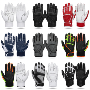 OEM Wholesale Custom Logo Batting <b>Baseball</b> <b>Gloves</b> Premium Leather Durable Grip For Practice Outdoor Sports High Professional Kit - Product Image 3