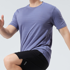 Taille XS-XL, impression de votre logo, t-shirts respirants à séchage rapide pour hommes, polyester/coton, service OEM/ODM, toile de haute qualité - Product Image 4