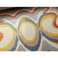 Tapis en laine uni personnalisé, moderne, abstrait, tufté à la main, antidérapant, à poils longs, pour salon, chambre, intérieur, maison, pique-nique, ensembles de décoration