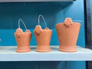 Mini cubos de arcilla hechos a medida para decoración de jardines y viveros para reventa disponibles en 3 tamaños se pueden hacer a medida - Product Image 2