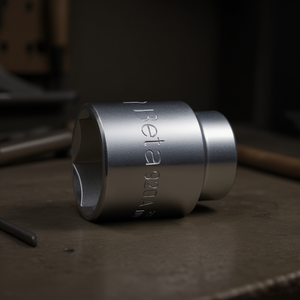 Chiavi a Bussola Esagonali e Quadrate Cromate da 1/2 Pollice con Attacco Femmina - Product Image 3