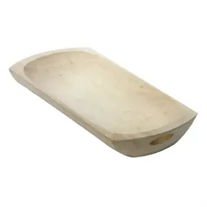 Tazón de Madera de Mango Hecho a Mano de Alta Durabilidad para Ensaladas, Frutas y Masas, Regalo Empresarial Económico, Suministro Integral, India Regal Metal World - Product Image 4