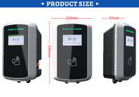 Chargeur Bluesky Ev 3 phases Mode OEM 3 16A 3 phases 11KW Station de charge murale Boîtier de charge pour véhicule électrique Ev