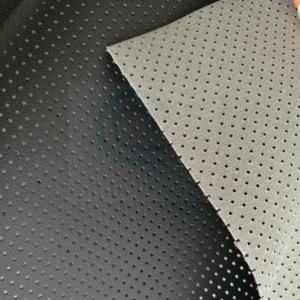 Cuir de stock de voiture en PVC de qualité A avec perforé pour housses de siège de voiture - Product Image 3