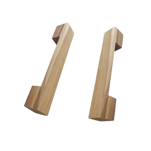 Poignées de meubles en bois massif naturel, poignées de tiroir en bois pour armoires, portes, meubles de maison et décoration intérieure moderne - Product Image 2