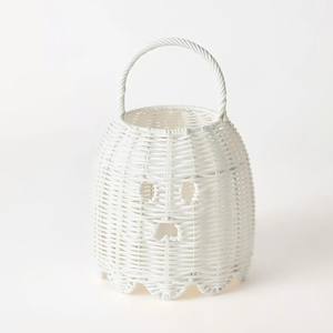 Panier d'Halloween en osier en forme de chauve-souris amusant et effrayant, fait à la main, pour le rangement des bonbons, pour les enfants et la décoration de la maison, en provenance du Vietnam - Product Image 3