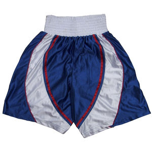 Shorts de Muay Thai unisexe en vente chaude, respirants, en polyester extensible de 120 g, vêtements de sport amples, fabriqués au Pakistan - Product Image 5