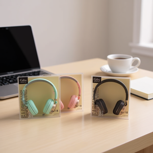 Auriculares con Cable Giby GJ18, Sobre la Oreja, con Interfaz de 3.5mm, Controlador Dinámico para Sonido Estéreo y Escucha de Música - Product Image 3