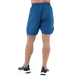 Men's Single <b>Layer</b> Drawstring Basketball Sports Shorts Summer Shuttle Solid Color Casual Sports Fitness Quick Dry Print Pattern - Product Image 4