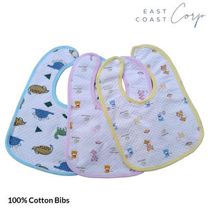 Juego de regalo de Baberos y paño para eructar de algodón de toalla suave 100% para bebés recién nacidos-Baberos absorbentes y suaves para bebés - Product Image 3