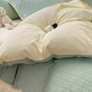 Parure de lit 4 pièces en coton de haute qualité, imprimée, confortable, de luxe, nouvelle collection, unie, élégante et de qualité supérieure, vente en gros personnalisée - Product Image 5