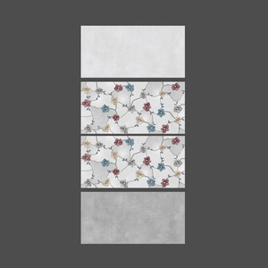 300x600mm Modern Design Golden Ceramic Kajaria <b>Wall</b> <b>Border</b> Tile for Kitchen and Exterior Use Matte Finish - Product Image 4