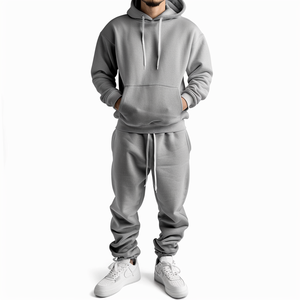 Custom Heavyweight Windbreaker Men's Streetwear Tracksuit Spring Breathable Cotton Shell Solid Printed <b>Embroidery</b> Winter <b>Set</b> - Product Image 1