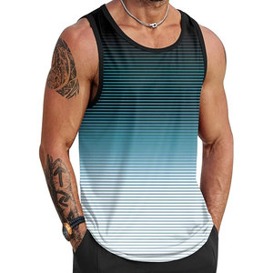 เสื้อกล้ามวิ่งผ้าตาข่ายสำหรับผู้ชายเสื้อกล้ามเล่นกีฬาเสื้อวิ่งแบบกำหนดเองได้ - Product Image 1