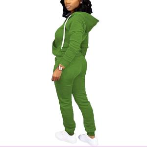 2025 femmes décontracté sport fermeture éclair survêtement automne vêtements avec bande latérale solide tenues vente entière Joggers costumes - Product Image 2