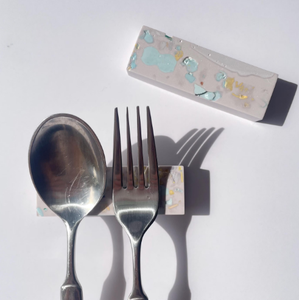 Cubiertos metálicos dorados superventas, cuchara de descanso, suministros de utensilios de cocina, vendedor superior, cuchara de descanso, accesorios de comedor de mesa - Product Image 5