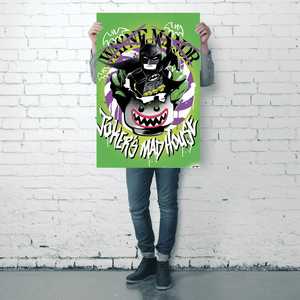 LEGO Batman Movie Joker's Mad House - Impresión en lienzo de diseño moderno para decoración de pared - Product Image 2