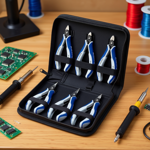 For Knipex <b>Case</b> for Electronics Pliers with 6pcs Tools for Work on Electronic Components - Product Image 3