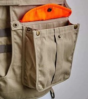 Dernier gilet de chasse professionnel personnalisé Gilet tactique utilitaire de chasse pour hommes avec plusieurs poches