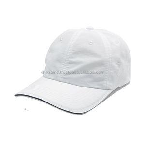 Men Women Summer 100% Polyester Denim 6-Panel Adjustable Reflective Strips Perforated Soft Unconstructed Quick-Drying Outdoor - Product Image 2