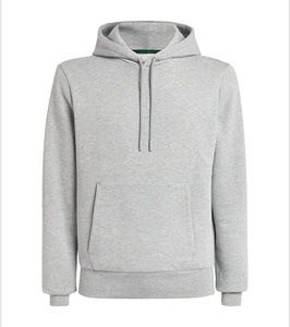 Sudaderas con Capucha Lisas de Manga Larga de Felpa de Algodón de 450 GSM, Personalizadas con Logotipo OEM, Venta al por Mayor de Fábrica, para Hombre - Product Image 1