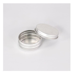 Boîtes en aluminium, récipient en métal, pot rond en aluminium pour crème - Product Image 1