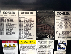 600kW Enclosed Diesel Standby Generator Set 277/480V <b>Three</b> Phase 902A 1200A Circuit Breaker - Product Image 5