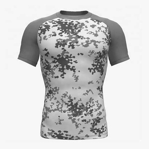 Custom Made High Quality Men's Rash Guard Active Tops <b>Compression</b> <b>Shirt</b> for Running Clothes Multi-Color Sleeveless Sublimated - Product Image 4