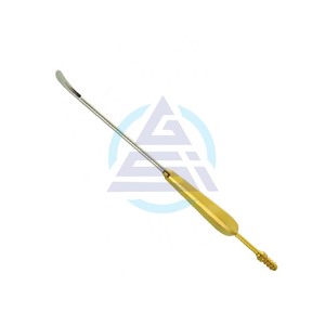 ASTUCE DE 7MM DE LARGE, ASCENSEUR DE SCALP AVEC ASPIRATION, 9 34 (24 CM), LÉGÈREMENT COURBE Facelift Browlift Instruments Rétracteurs Fabricant - Product Image 1
