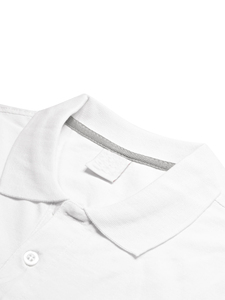 Polo décontracté en coton mélangé de haute qualité pour hommes avec logo personnalisé en polyester polos pour hommes - Product Image 5