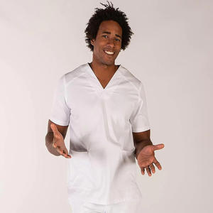 Logo personnalisé femmes Spandex respirant à manches longues soins infirmiers gommage ensembles écologique décontracté hôpital uniformes dessinés à la main pour - Product Image 6