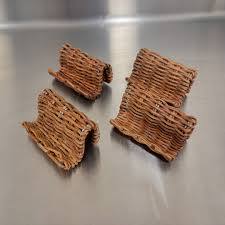 Porte-serviettes en rotin tissé à la main/support de vaisselle/décor à la maison rustique - Product Image 6