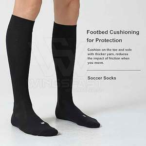 Nuevo diseño de calcetines deportivos de nueva colección logotipo personalizado calcetines deportivos de precio al por mayor para adultos - Product Image 3